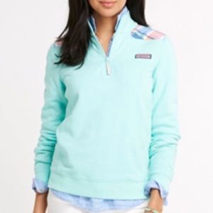 Vineyard Vines mint green & plaid Shep Shirt